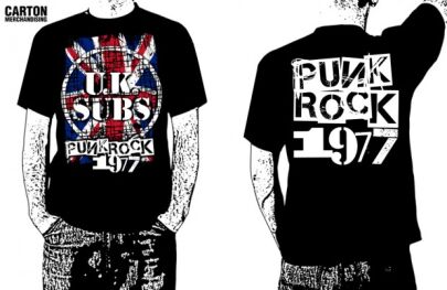 T-SHIRT KOSZULKA UK SUBS PUNK ROCK 1977