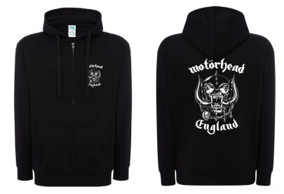BLUZA MOTORHEAD ENGLAND suwak czarna